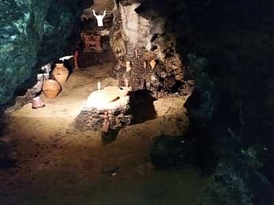 Печера Вертеба - підземний музей трипільської культури.