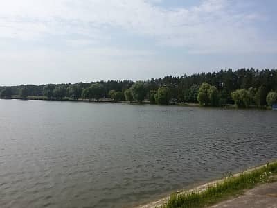 Озера в селі Круглик біля Києва.