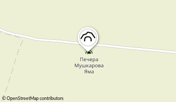 Розташування Мушкарова яма на мапі